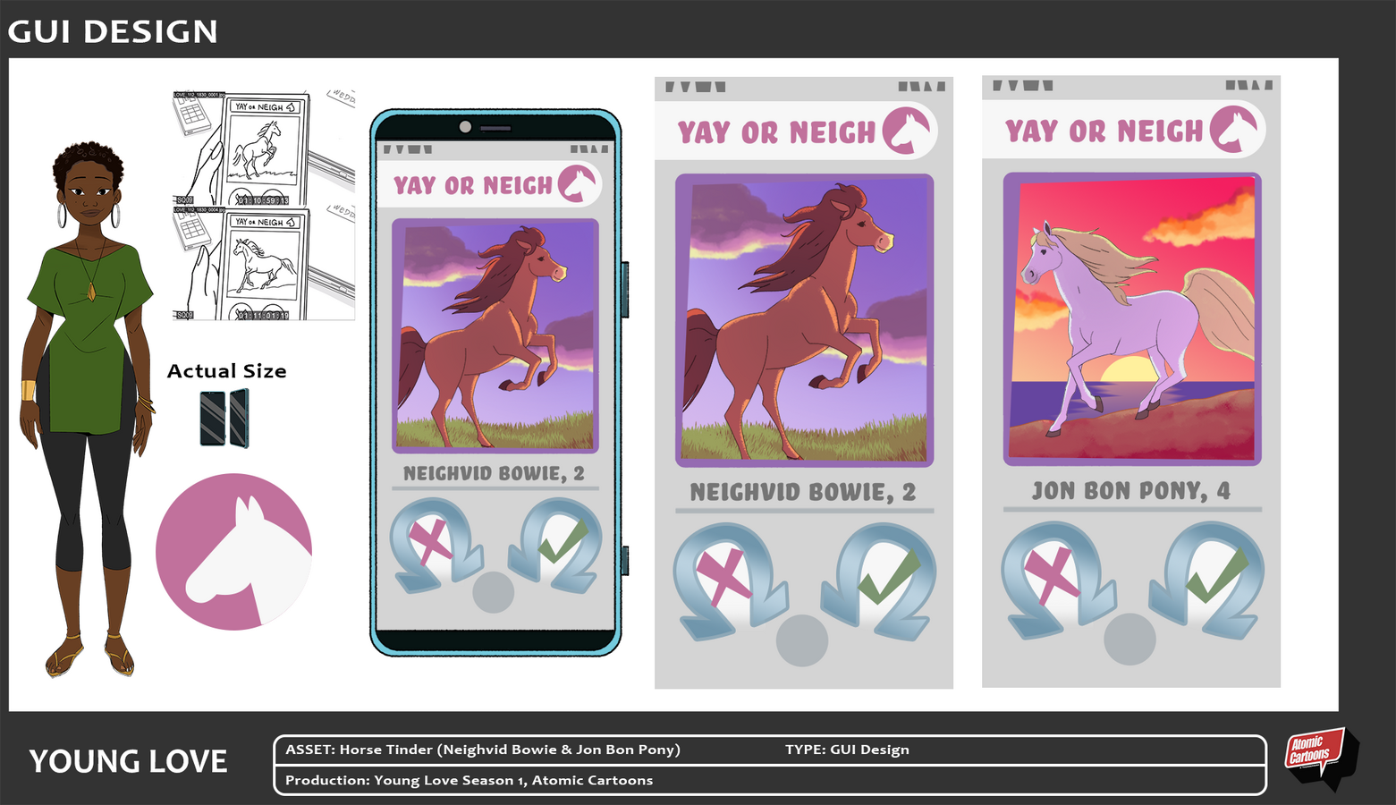 GUI Design - Young Love