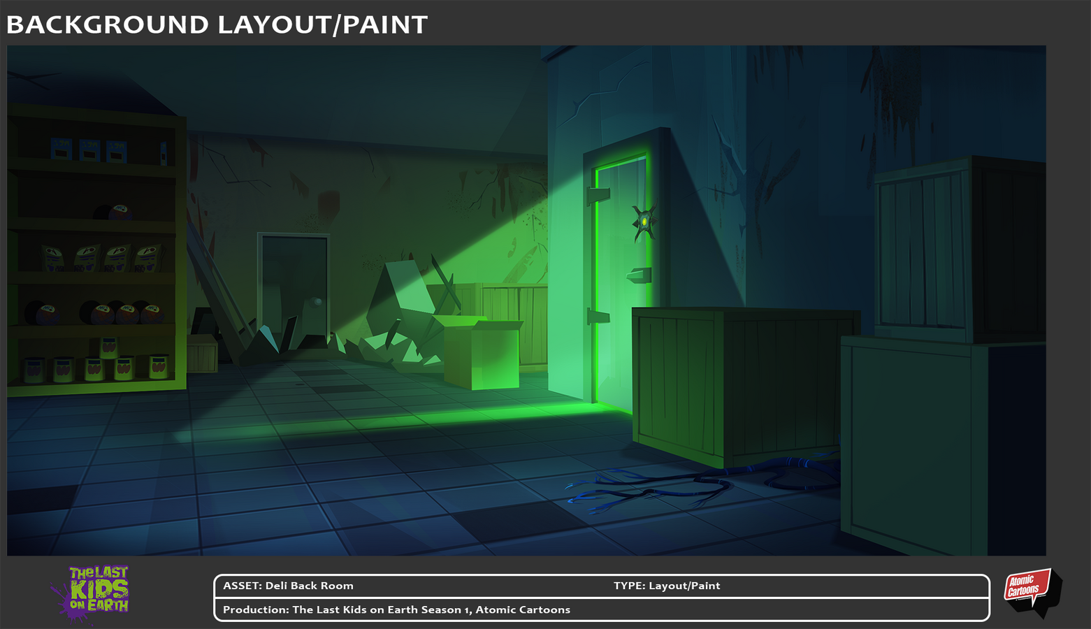 Last Kids on Earth - Layout and Paint