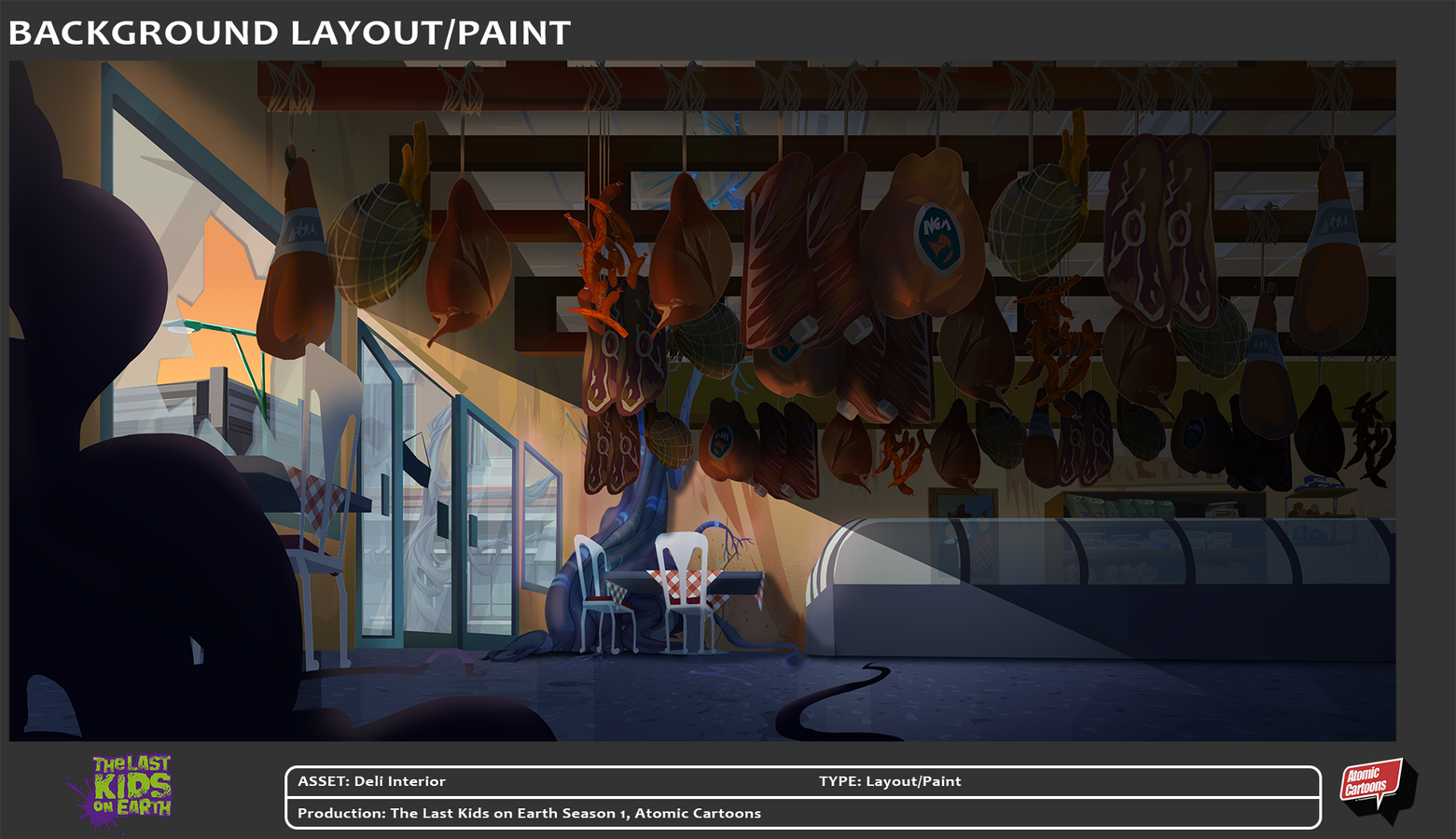 Last Kids on Earth - Layout and Paint