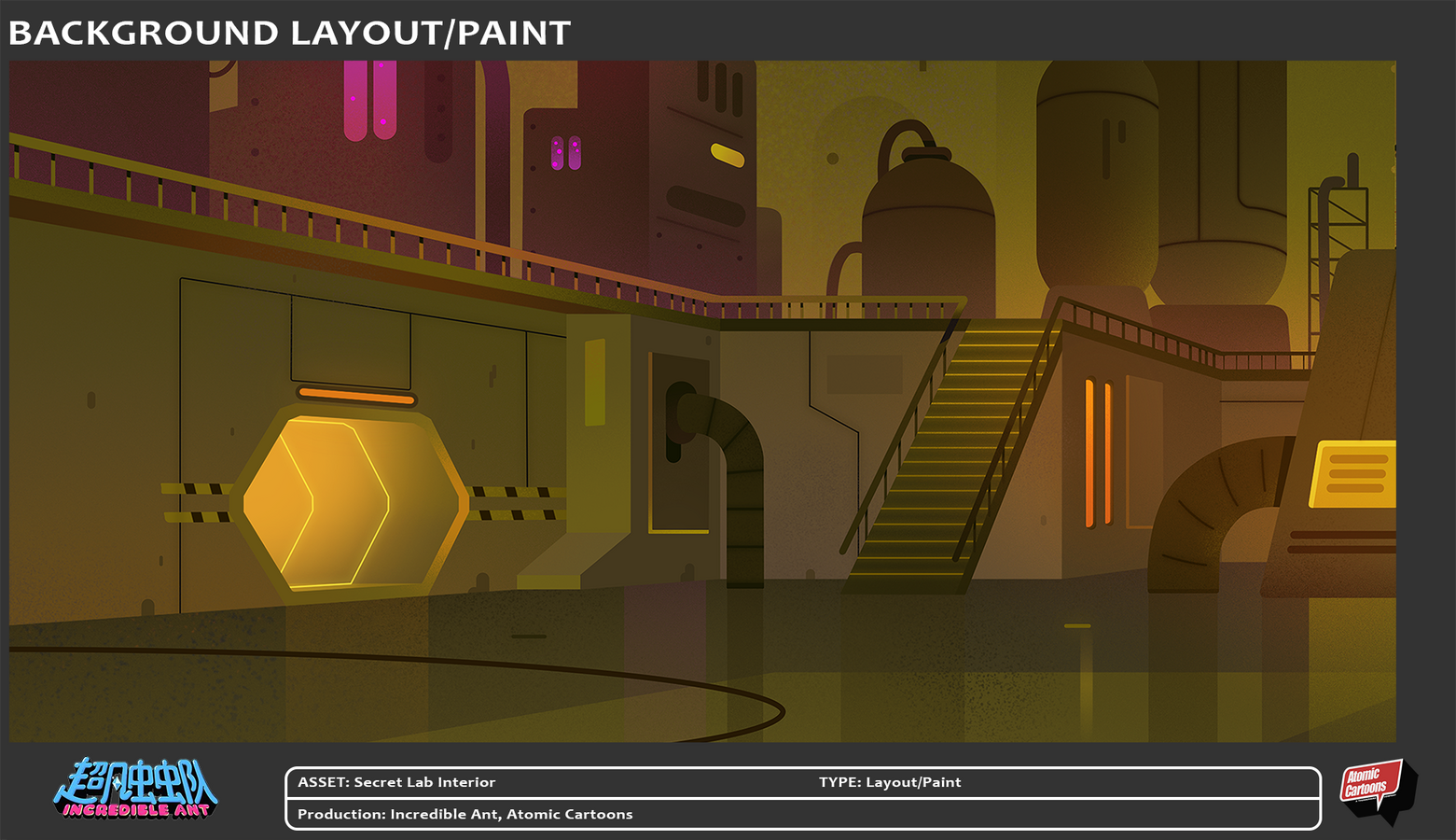 Incredible Ant - Layout and Paint